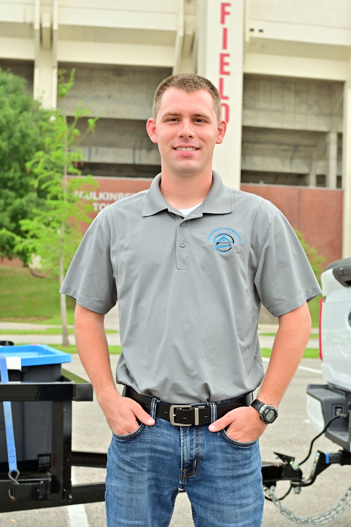 Austin Matte is the owner of Bayou Boys Soft Washing in the Acadiana area. We are ready to help your home or business with pressure washing needs large or small. 